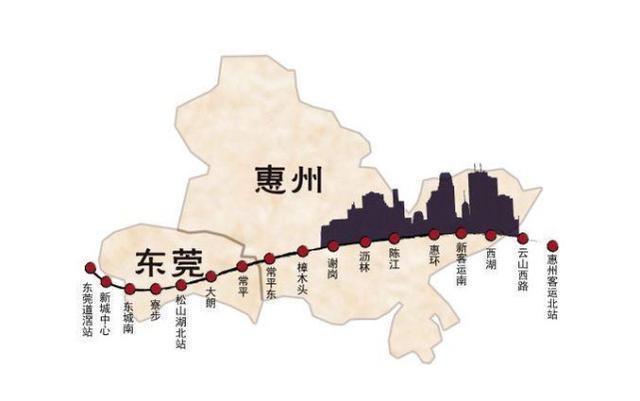  广东|广东这条城际铁路即将开通，沿途小镇均设站