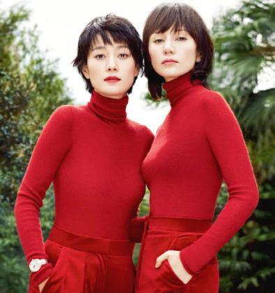 马伊俐被袁泉秒杀，同款衣服穿出来差距这么大！