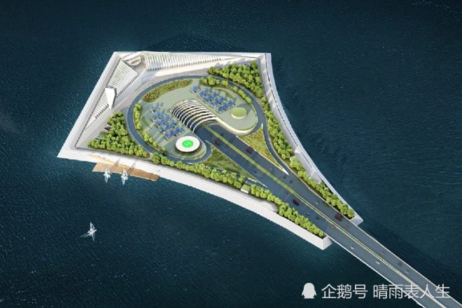  [海底]1800吨钢柱直插海底！中国又双叒叕要造跨海大桥，90层楼