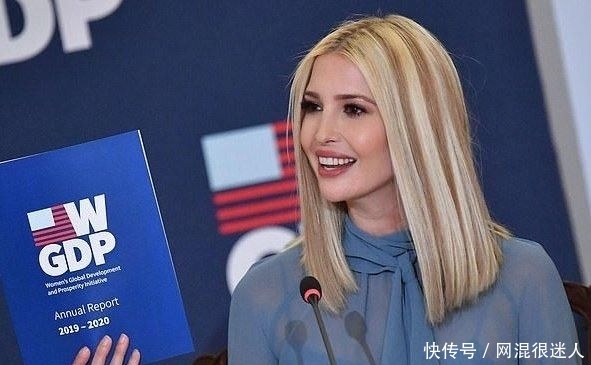  『穿成』伊万卡难得穿成小仙女，纱裙配暖色红唇摇曳生姿，凹凸感更不真实