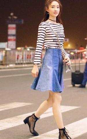 秋天是穿长袖的季节, 鞠婧祎真清纯, 张梓琳腿真长, 秦岚很有特色