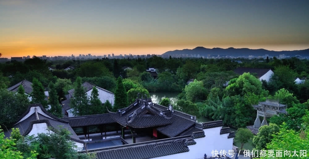 上杭州西湖景点