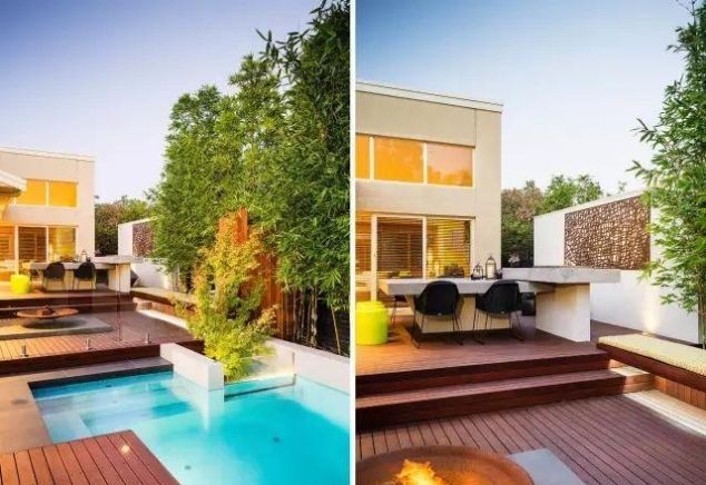 8个极简的度假别墅院子，美翻了