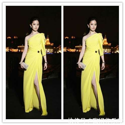 女星穿开叉裙，赵丽颖像公主，迪丽热巴甜美，她美的让人窒息