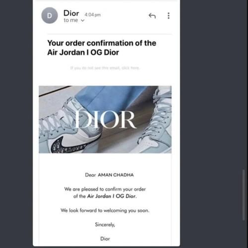  「联名」内部爆料Dior x AJ1联名本周将公布抽签，众星上脚，欧美要延期发售？