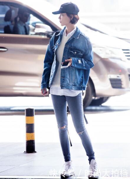 王珞丹逆天了!极简A字裙内套长裤可真不一般,网友:看着就热!