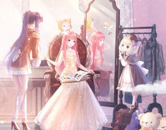  时装原画图中我们@奇迹暖暖：三周年主题活动即将来袭，大量时装曝光，快来限时获取