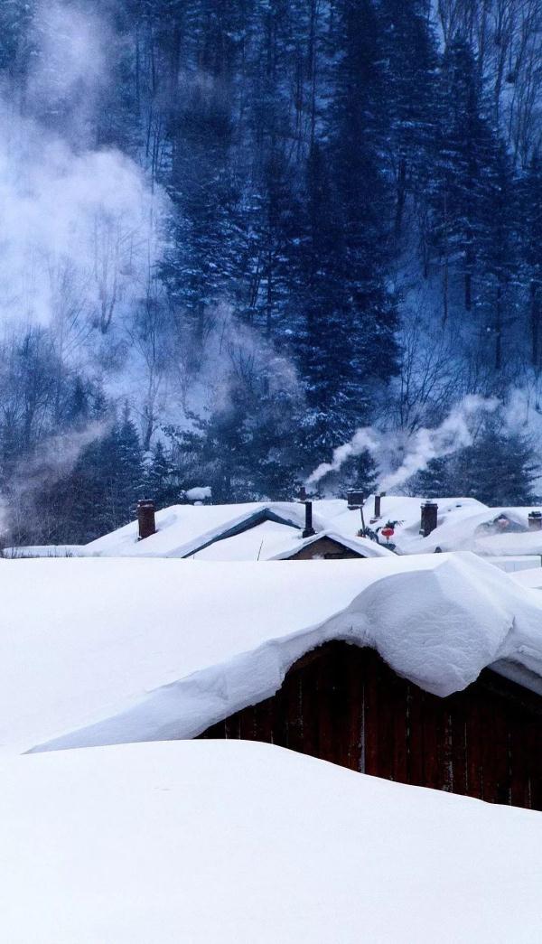 雪里山河，水墨中国