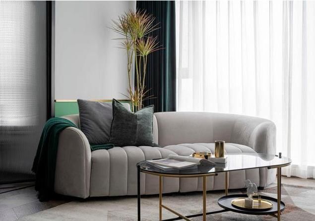 『收纳』“去客厅化”装修火了她家不要电视墙、不买餐桌,全屋太高级