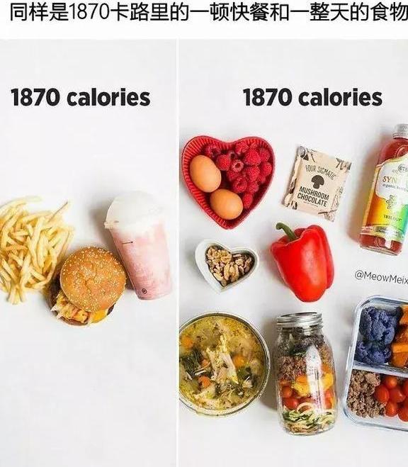 一组图告诉你，为什么吃得多不一定会胖？但吃的少却很容易胖？