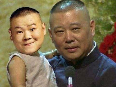 郭德纲和他的徒弟岳云鹏，师父对徒弟的宠爱！最后一图太搞笑了！