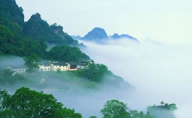 中国五大仙山之一安徽齐云山，你来过吗？
