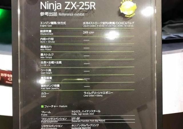  『川崎』高、低配双版本！川崎四缸250印尼公布售价，预测进入国内6万起