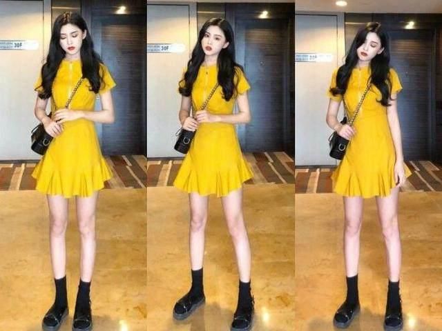 今年夏天很流行穿黄色裙子，再配上这5双鞋子，特别好看!