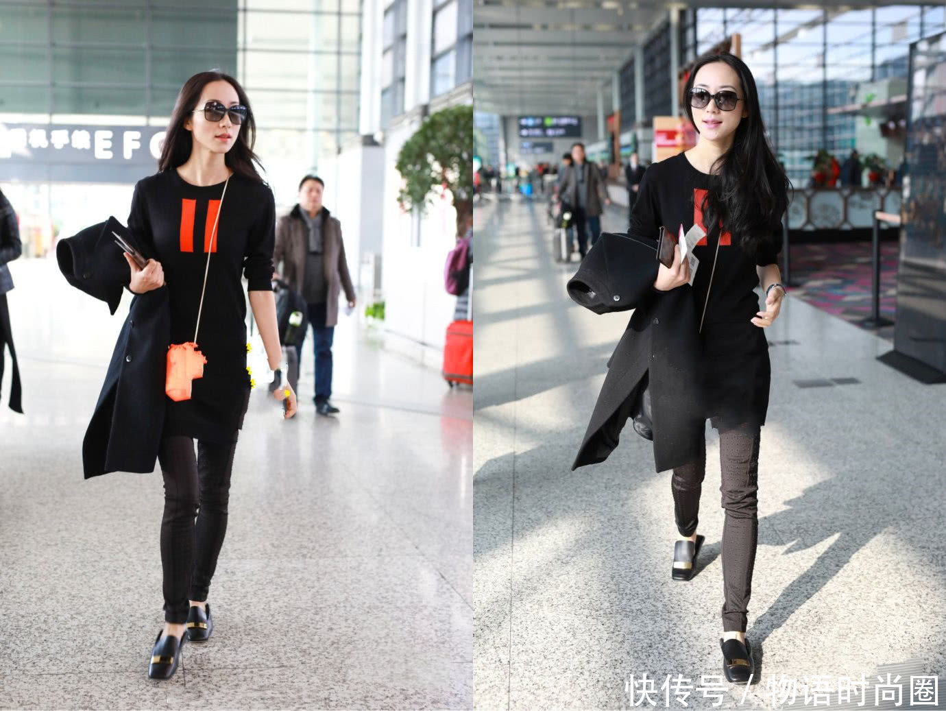 韩雪短裤穿得这么短，坐下来的瞬间好尴尬！好歹也拿块布遮一遮吧