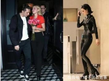  『女友』贝克汉姆大儿子携新女友逛街，新女友穿防水台高跟鞋，笑容灿烂
