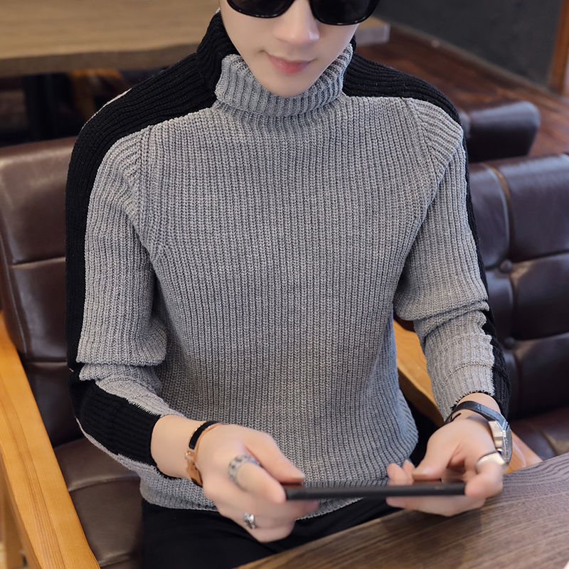 男人不管有没有钱，建议你瞧瞧下面这款毛衣，显年轻又保暖