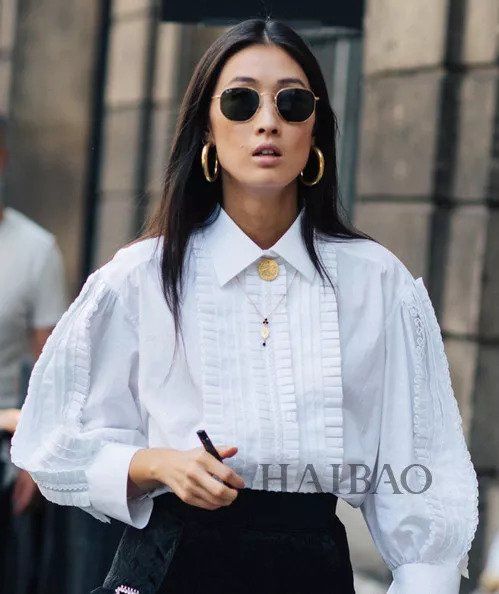 时髦百搭+永不过时!一件白衬衫解锁你的秋季穿搭!