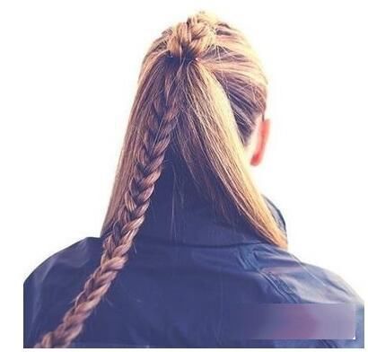 教你编清爽简单辫子发型步骤图解!