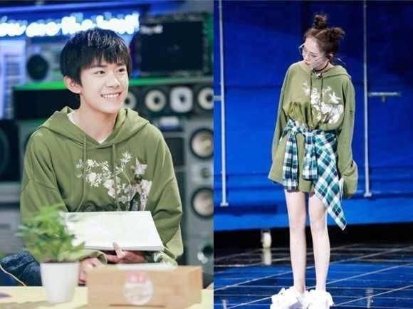 论那些年千玺撞过的情侣衫，小小的千玺莫不是有了什么想法？