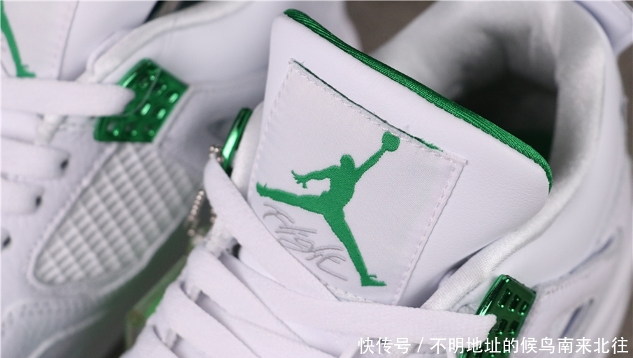  「Pine」Nike Air Jordan 4 Pine Green新配色白中带绿更加好看！