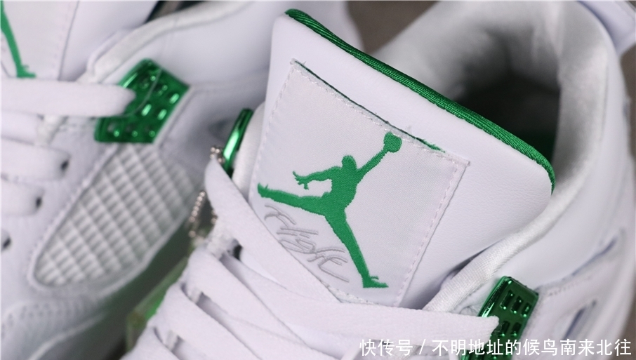 「Pine」Nike Air Jordan 4 Pine Green新配色白中带绿更加好看!