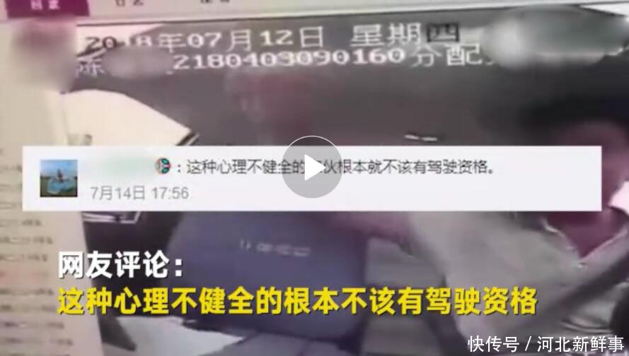 河北一男子疑因科目二考试失利疯狂砸车，网友评论说给他发驾照以