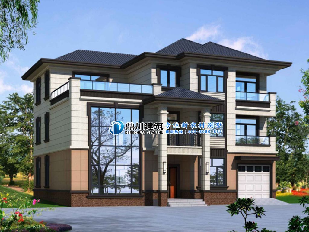 农村生活大变样，5款为农村设计的别墅，风格各异不输富豪区！