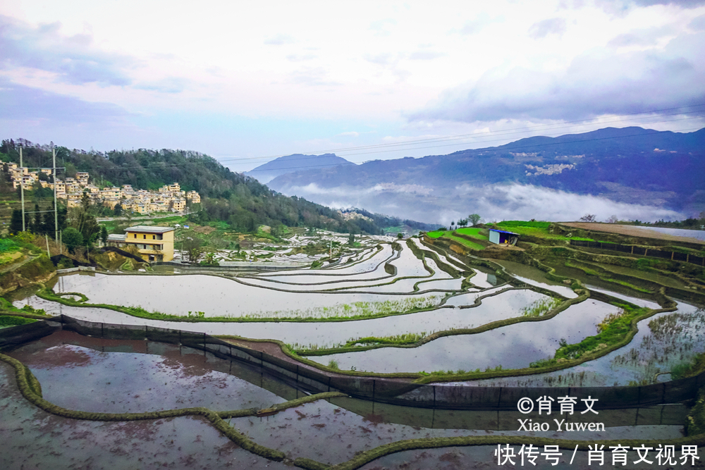 元阳梯田，有17多万亩，被命名为绿水青山就是金山银山实践基地