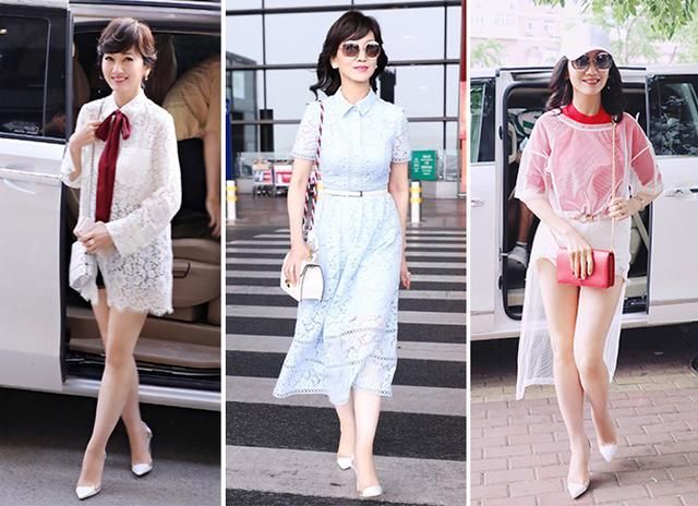 赵雅芝造型不重样，衣服换了一套又一套，可这双鞋却怎么都不肯换