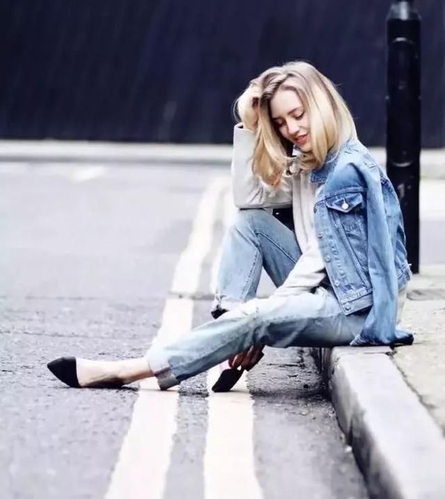 阔腿裤也太好看了!9分裤+平底鞋，这对CP今年很火!