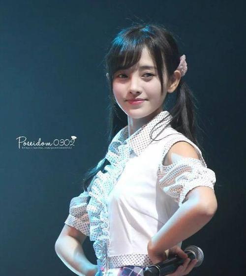 女神鞠婧祎扎起双马尾后,充分诠释了什么叫做“可爱”