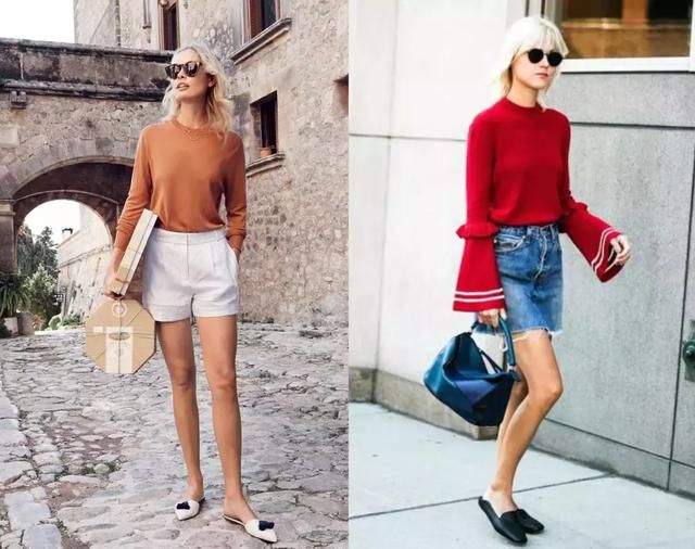 穿平底鞋显矮？平底鞋这样穿，比穿高跟鞋还要显得高！