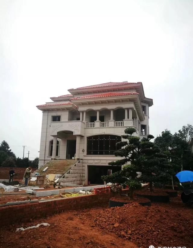  [有钱]7款农村别墅实拍, 第4款像宫殿, 有钱真的可以为所欲为