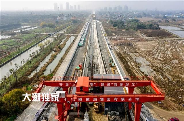 杭海城铁又有新进展 多个市区站点已经结顶！