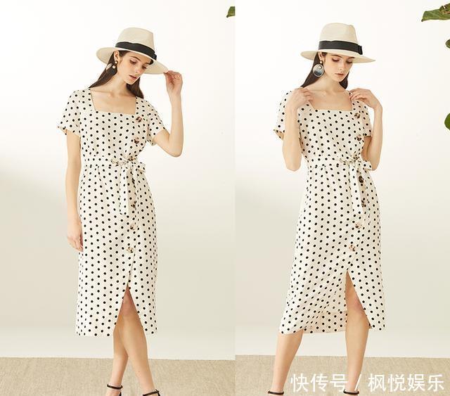  【主角】还在穿碎花裙？你out了，今年波点裙才是主角，让你美翻一个春夏