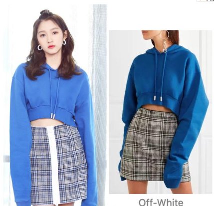 关晓彤都快把高腰裙提到胸口了，裙子还穿反?网友:这腿看了想跪