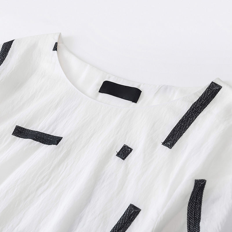 太美了太美了，40岁的老婆穿这样的棉麻衫美得像天仙，让人尖叫