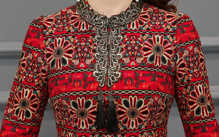 中国美:旗袍!显气质，遮肉显瘦，充满东方古典美