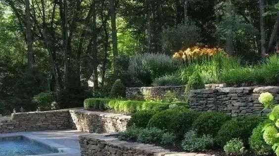 『庭院』坡地庭院,高差处理的细节之美