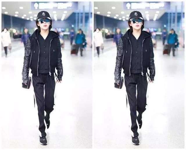 杨紫机场耐心给粉丝签名，这个动作，莫非是迎面走来了张一山