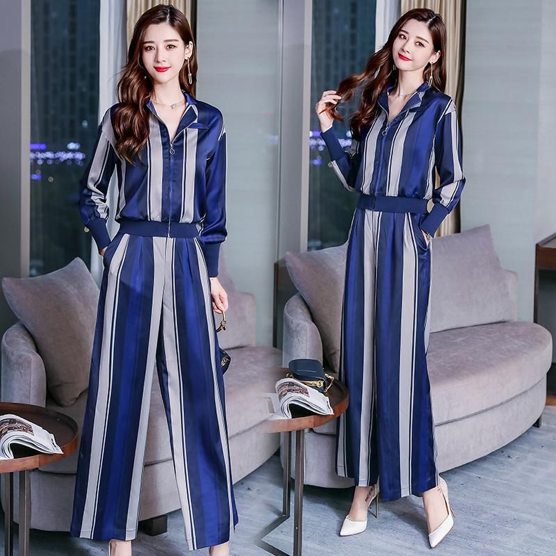 女人过了41岁别穿太土!不妨试试刚上新的秋套装，洋气显年轻