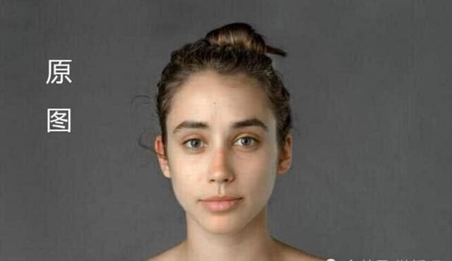 中西方的审美差距有多大?各国对同一个美女照片修图的结果告诉你