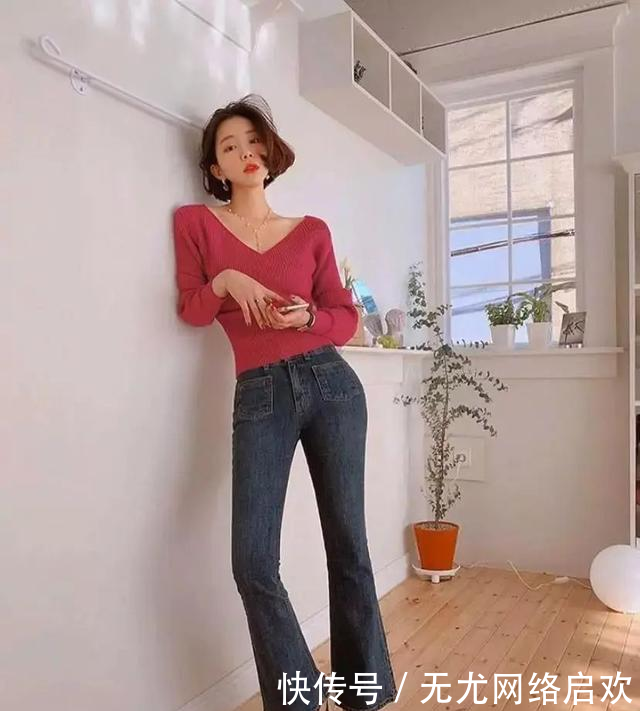  『显矮』不同的腿型，适合的牛仔裤也不同，穿错了显矮又土气！