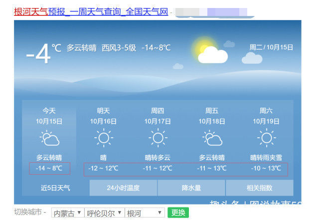  [根河]到零下30度中国冷极穿啥：记着里面穿件短袖，没骗你！