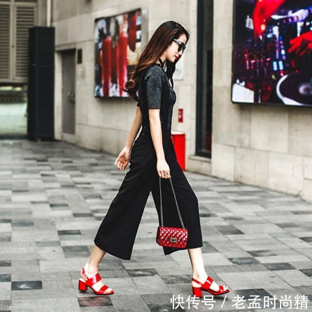  「红色」穿腻了小白鞋，热情似火的红色高跟鞋，性感又彰显女人味