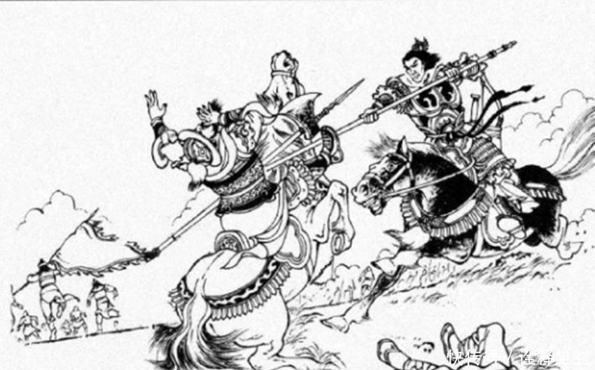 【扔下】此将一杀出,黄巢七大将扔下他就跑,仅一将敢去送死,被半合碎顶