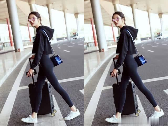 当182张梓琳撞上170李溪芮，终于见识到最美“筷子腿”