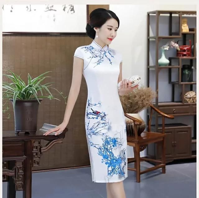 每天都想穿的旗袍裙，浪漫优雅，气质修身！