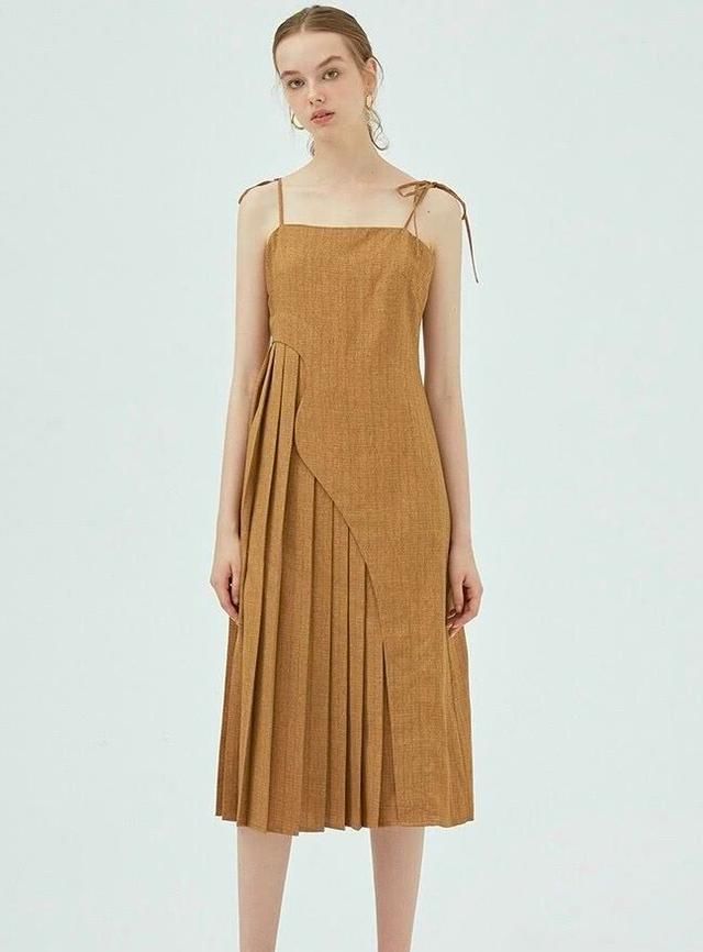  「感觉」夏季不能少的一款裙子，简直是凉爽还超级仙，适合爱美的小姐姐